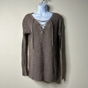 American Eagle Brown Sweater Small